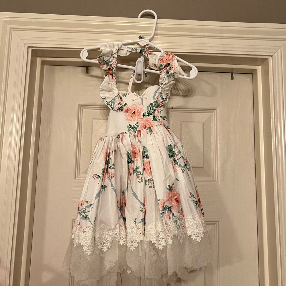 NWT DOLLCAKE ROSE GARDEN COLLECTION EVE DRESS WITH MATCHING HAT